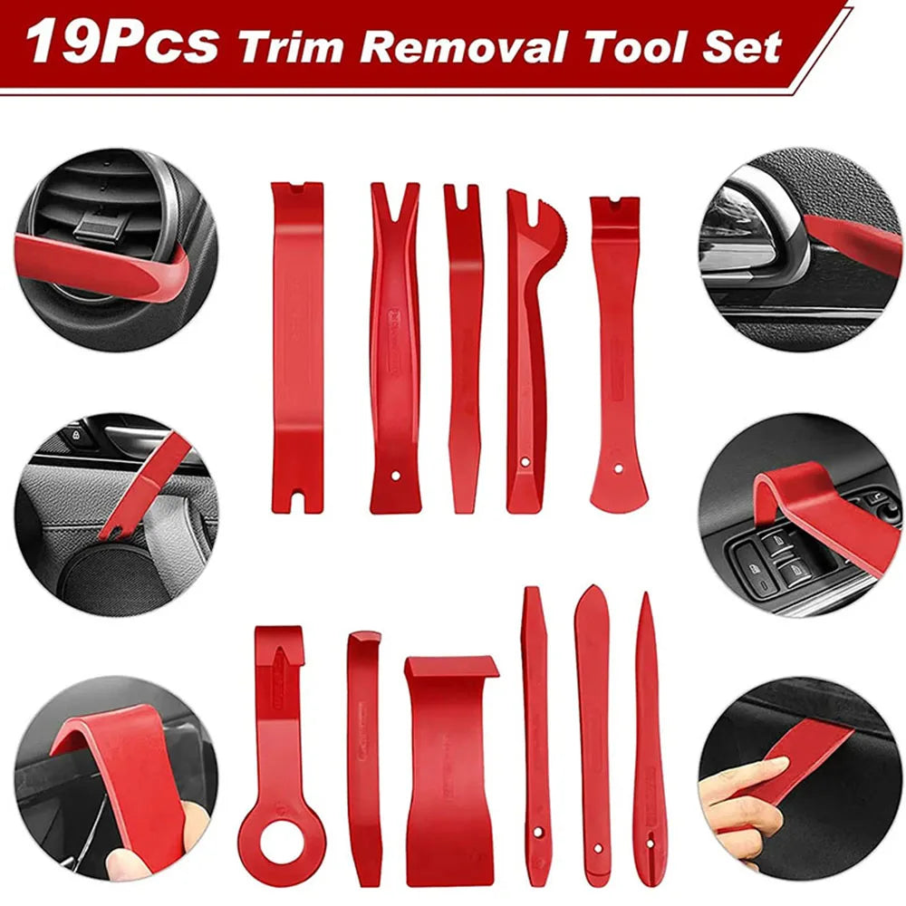 Car Trim Removal Tool Kit – Plastic Panel Clip Puller