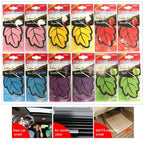 Hanging Car Air Freshener – Scented Leaf Shape (3–30 Pack)