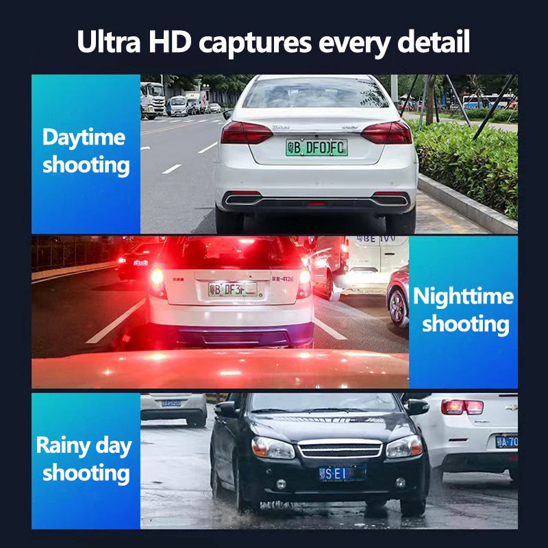 4K/2K WiFi Dash Cam – 24H Parking Monitor
