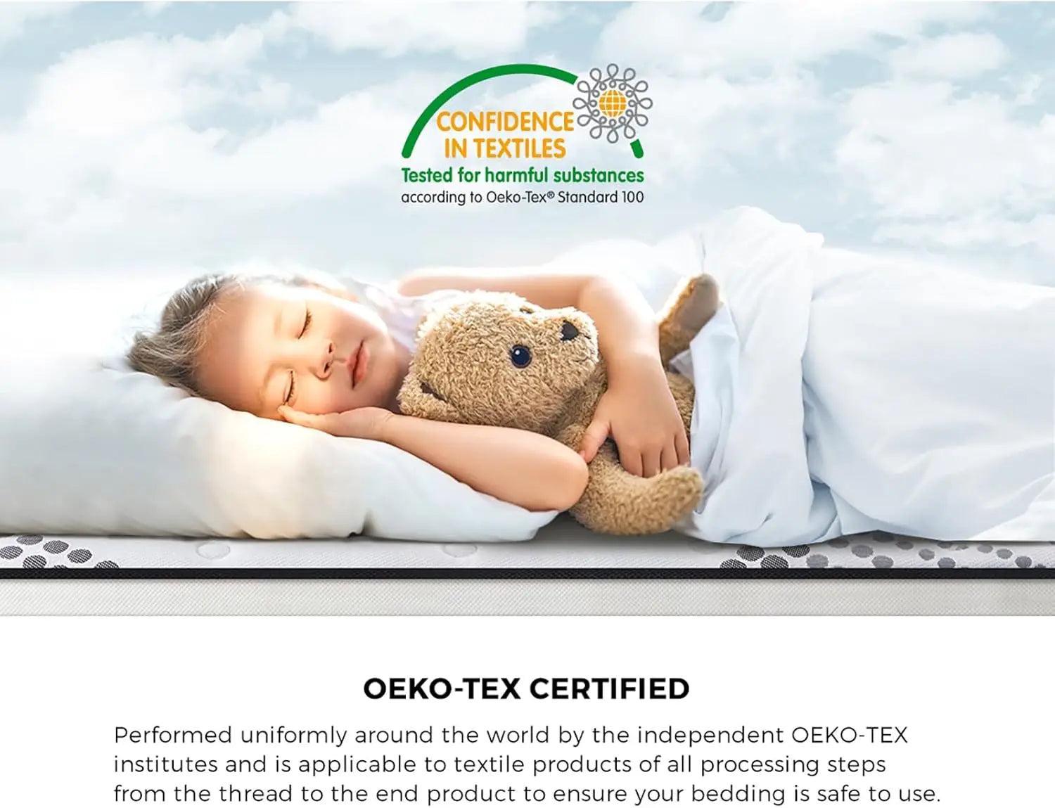 XMSJ Single Mattress 22cm Cool Gel Eurotop - Medium Firm 8 Inch - Deal Done