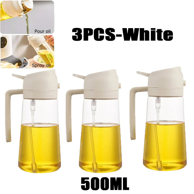 Woobrice Oil Spray Bottle 200/300/500ml - Eco-Friendly Cooking Sprayer for BBQ Baking Kitchen - Deal Done