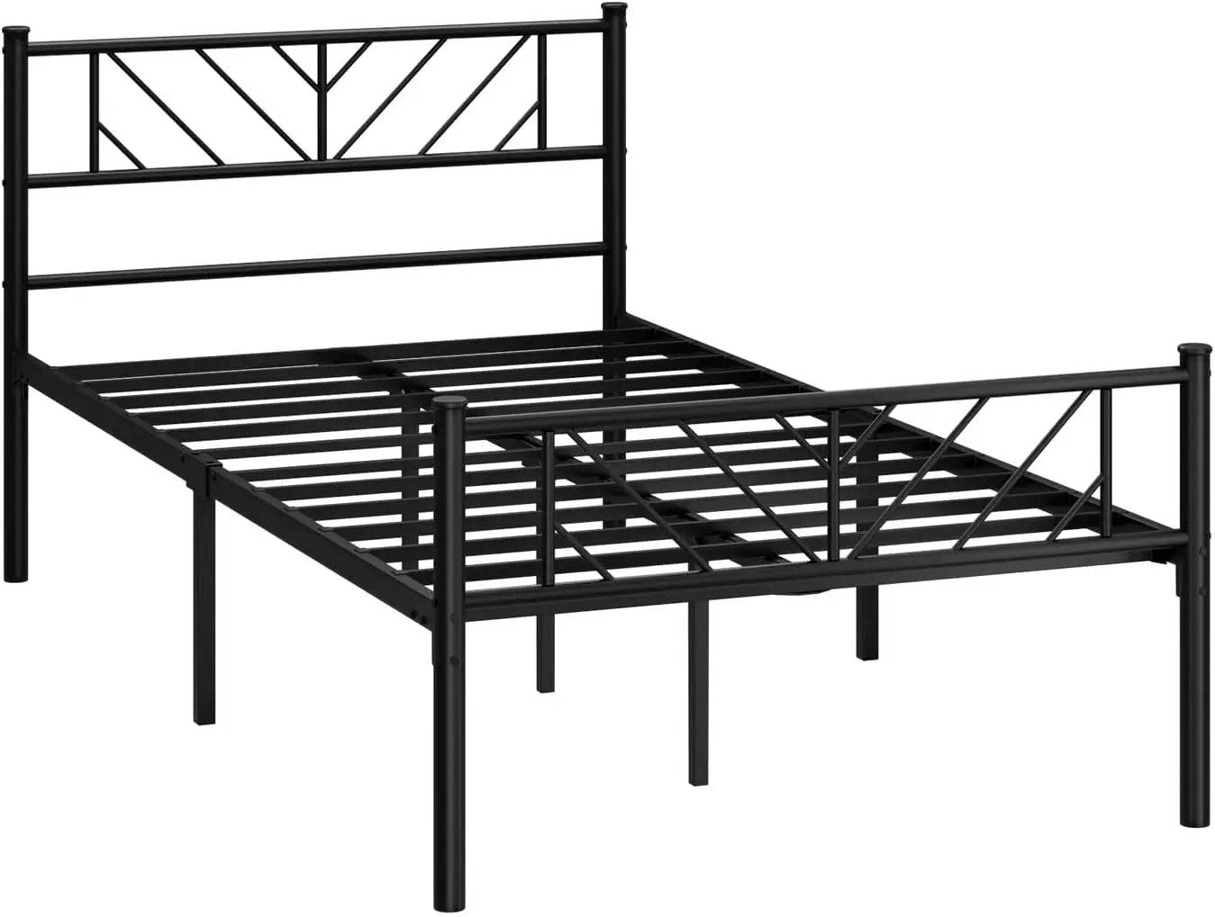 XMSJ Vintage King Single Metal Bed Frame with Storage Space - Deal Done