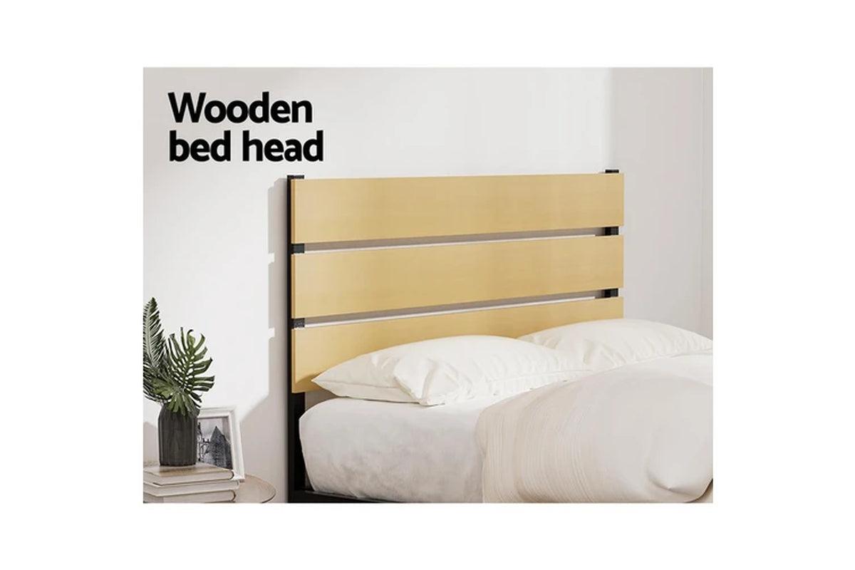 Bed Frame Double Size Metal Frame PAULA